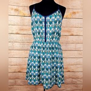 Collective Concepts Short Summer Lined Halter Dress Size Large